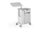 Schroder - Model BSOB 123 - Bedside Cabinet with Overbed Table, ABS