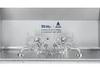 Model VarioSys - Sterile: Trolley System for Aseptic Filling of Differently Sized Bags (Semiautomatic)