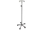 Mid Central - Aluminum Base IV Pole for Clinical Use