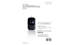 Arkray - Model GLUCOCARD S onyx (GT-7120) - Blood Glucose Meter - Brochure