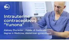 Intrauterine contraceptives `Yunona`: T-shaped, O-shaped and circle-shaped | Simurg - Video