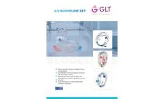 Galata - Model GLT AV - Bloodline Tubing Set - Brochure