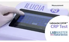 Performing the Labmaster LUCIA™ CRP test - Video
