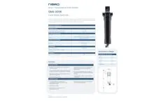 Nano - Model F1.1 - GMS 0006 - Medical Sterile Filters - Datasheet