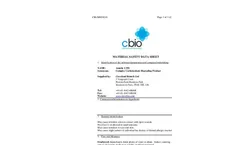 Amnite C350 - Complex Carbohydrates and Sugars Degrading Product - MSDS