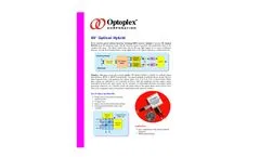 Optoplex - 90 Degree Optical Hybrid Devices - Datasheet