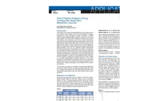 Applications Notes - Direct Plasma Analysis of Drug Compounds Using Onyx Monolithic Columns