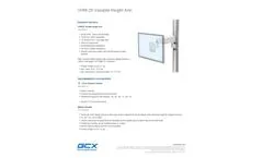 GCX - Model VHM-25 - Variable Height Arm - Brochure