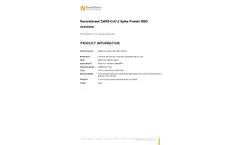 ExcellGene - Model SARS-CoV-2 - Receptor Binding Domain (RBD) Cells - Brochure