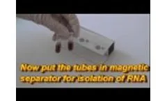 Genekam magnetic RNA isolation for Influenza ,breast cancer, zika, HCV genotyping, rubella, Ebola - Video