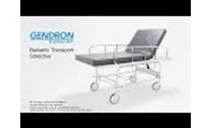Gendron Bariatric Transport Stretcher - Video