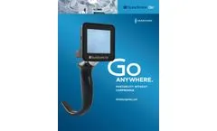 CrossGlideScope - Model GO - Portable Video Laryngoscope System without Compromise Board - Brochure