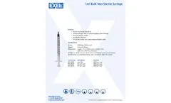 1ml Bulk Non-Sterile Syringe Brochure