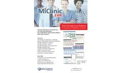 MILLENSYS MiClinic - Version EHR - Unified Information Management Platform - Brochure