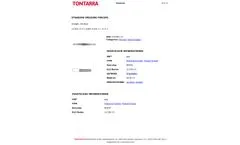 Standard - Model 020-002-13 - Dressing Forceps Datasheet