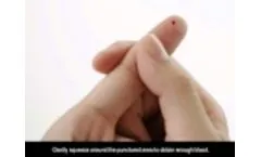 FORA Diamond PRIMA Blood Glucose Test and Data Upload - Video