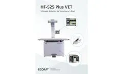 ECORAY HF-525 Plus VET Radiographic System Brochure