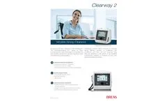 Breas - Model Clearway 2 - Versatile Airway Clearance Device - Brochure