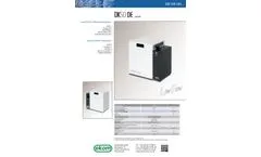 EKOM DK50 DE - EASY LOW FLOW Simple Medical Compressor Datasheet
