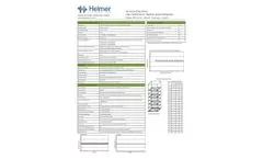 Helmer - Model i.Series -iPR120-GX - Pharmacy Refrigerator - Brochure