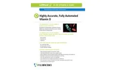 Lumipulse G 25-OH Vitamin D Chemiluminescent Enzyme Immunoassay (CLEIA) Datasheet