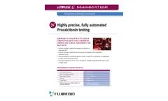 Lumipulse G B·R·A·H·M·S PCT Chemiluminescent Enzyme Immunoassay (CLEIA) Datasheet