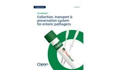 FecalSwab - Collection, Transport & Preservation System for Enteric Pathogens - Brochure