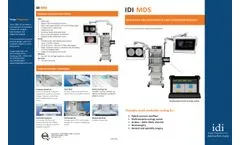 IDI - Model MDS - Video Integration System - Brochure