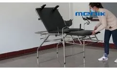 Gynaecological Couch Stainless Steel MC-C05 - Video