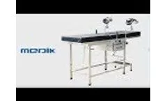 OB Gyn Gynecological Exam Table - Video
