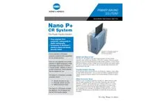 Konica - Model Nano CR W/CS-7 - Computed Radiography System - Brochure
