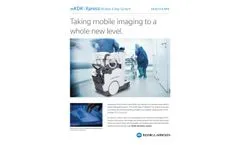 Konica - Model mKDR Xpress - Mobile X-Ray System - Brochure