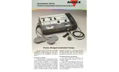 SynchroSonic - Model US-752 - Combination Ultrasound/High Volt Muscle Stimulator - Brochure