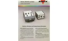 Model MS324A, MS324AB and MS-322 - Low Volt AC Muscle Stimulator - Brochure