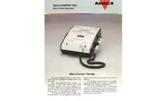 Spectrum - Model Micro-1000 - Clinical Micro Current Generator - Datasheet