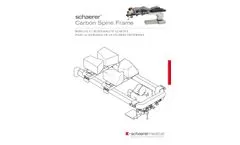 Schaerer - Model CSF - Cabon Spine Frame - Brochure