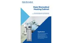 Haier - Biomedical Heating Cabinet - Brochure