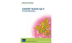 LIAISON Rubella IgG - Brochure