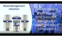 Reliable storage and transport solutions for blood and blood components | B Medical Systems - Video