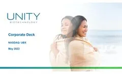 UNITY Biotechnology - Brochure