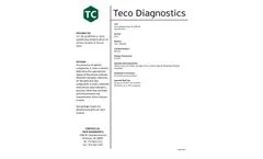 TC - Model URS-1A - Urine Reagent Strip - Ascorbic Acid - Brochure