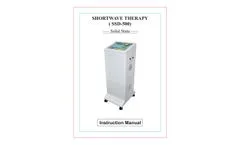 Johari - Model SWD 500 SS - Radio Frequency Shortwave Diathermy Device - Brochure