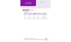 Spray Catheters - Brochure