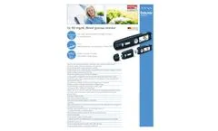 Beurer - Model GL 50 mg/dL - Blood Glucose Monitor in White Datasheet