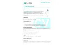 CV Medica - Dispomedic Extension Lines with 3-Way Stopcock - Brochure