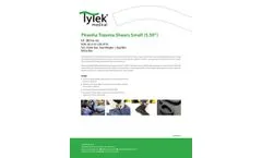 Tytek - 5 ????? and 7 ????? Piranha Trauma Shears - Brochure