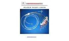 Alpha - Model Series 600 - Hexapolar Elecctrode Balloon Flotation Catheter - Datasheet