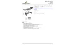 Model ICE S2.F0 - Elemental - Massage and Treatment Table - Brochure