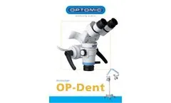 Optomic - Model OP-Dent - Dental Microscope - Brochure
