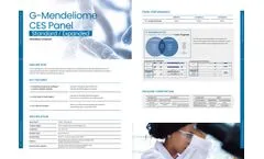 G-Mendeliome Clinical Exome Sequencing Panel - Datasheet